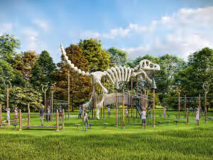 Välimänguväljak Dinosauruse teema HP-A2603